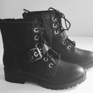 Womens combat boots